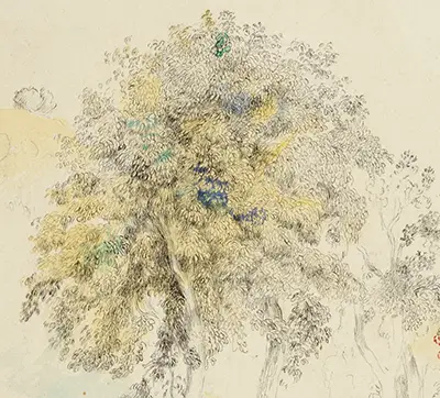 Studies of Trees and Foliage (1884-87)  Pierre-Auguste Renoir
